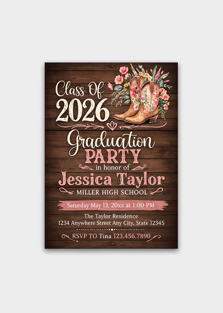 Rustic Graduation