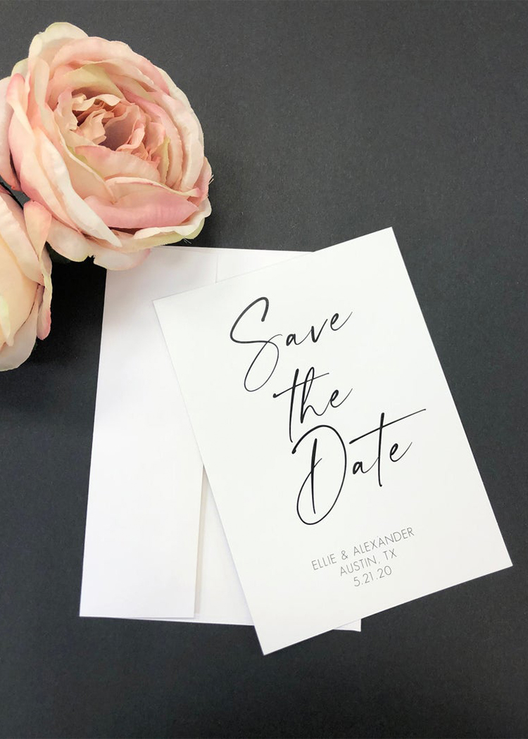 Simple Save the Date