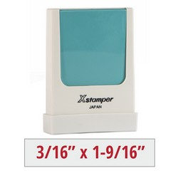 3/16" x 1-9/16" Pre-Inked Stamp