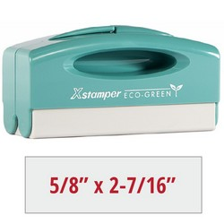 5/8" x 2-7/16" Pre-Inked Stamp