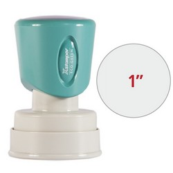 1" Diameter Pre-Inked Stamp