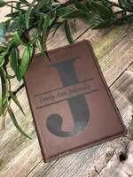 Laser Engraved Passport Holder 1