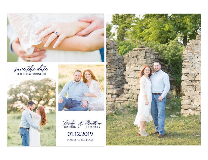 Minimalist Save the Date 2