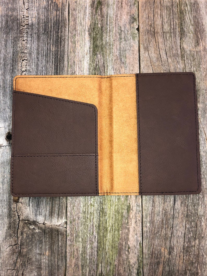 Laser Engraved Passport Holder 2