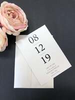 Elegant Save the Date 2