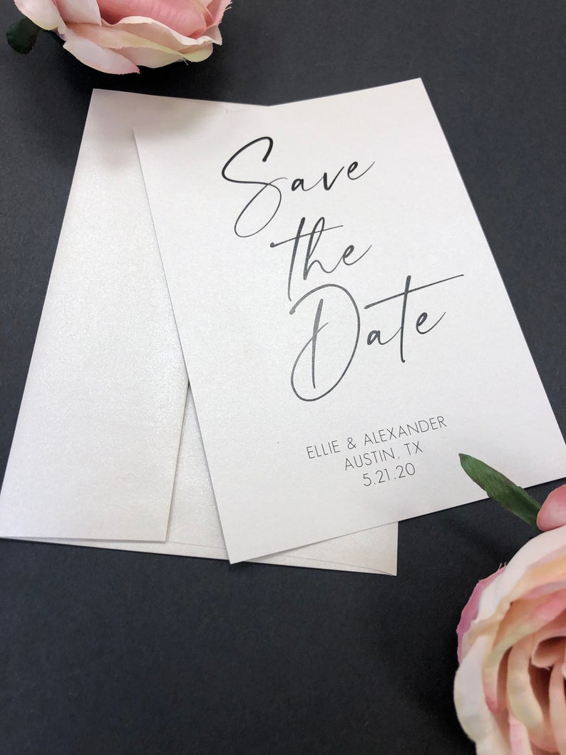 Simple Save the Date 3