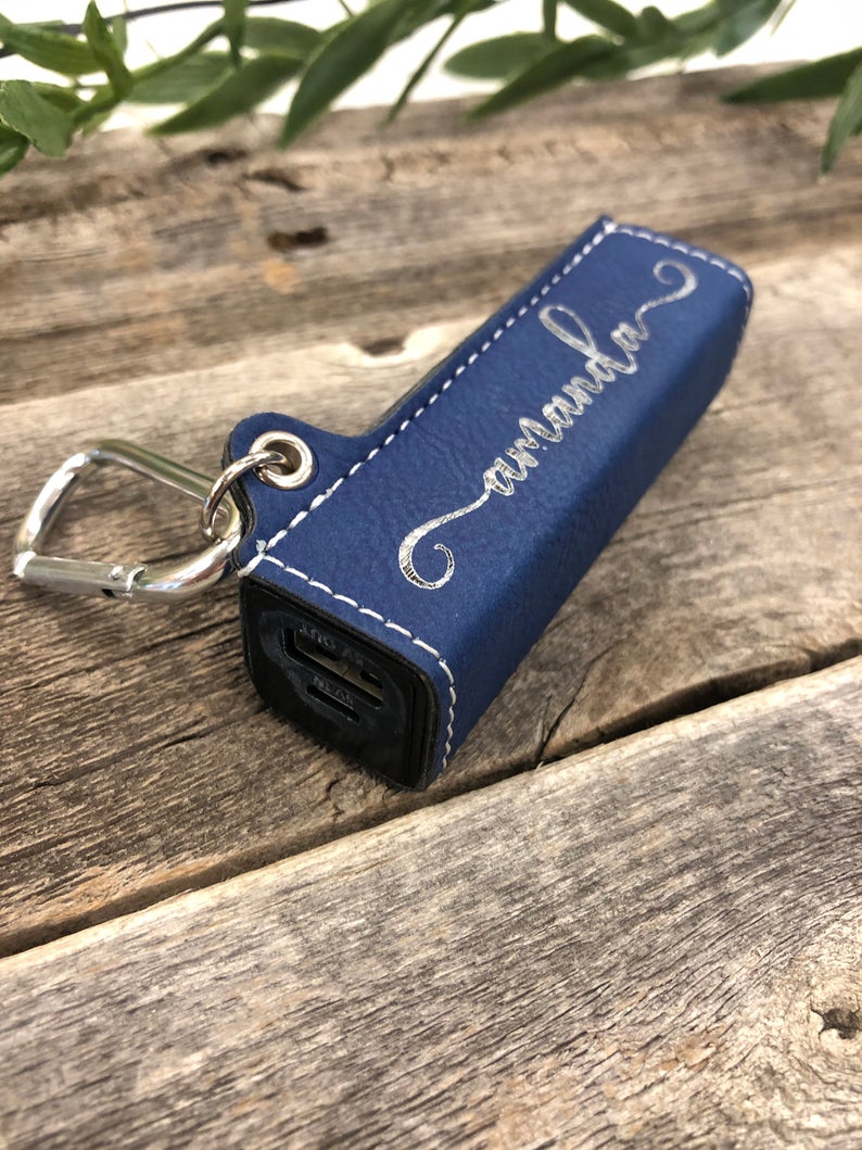 Laser Engraved Portable Charger 3