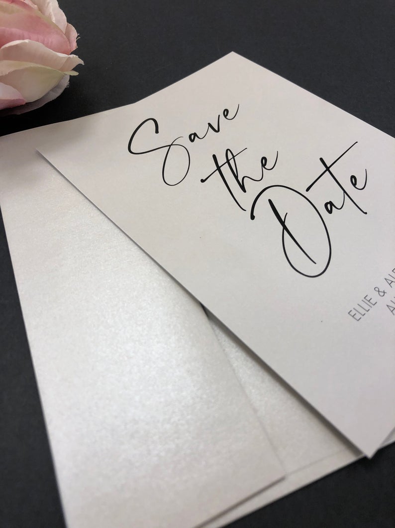 Simple Save the Date 4