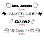 Engraved Wooden Ruler 4