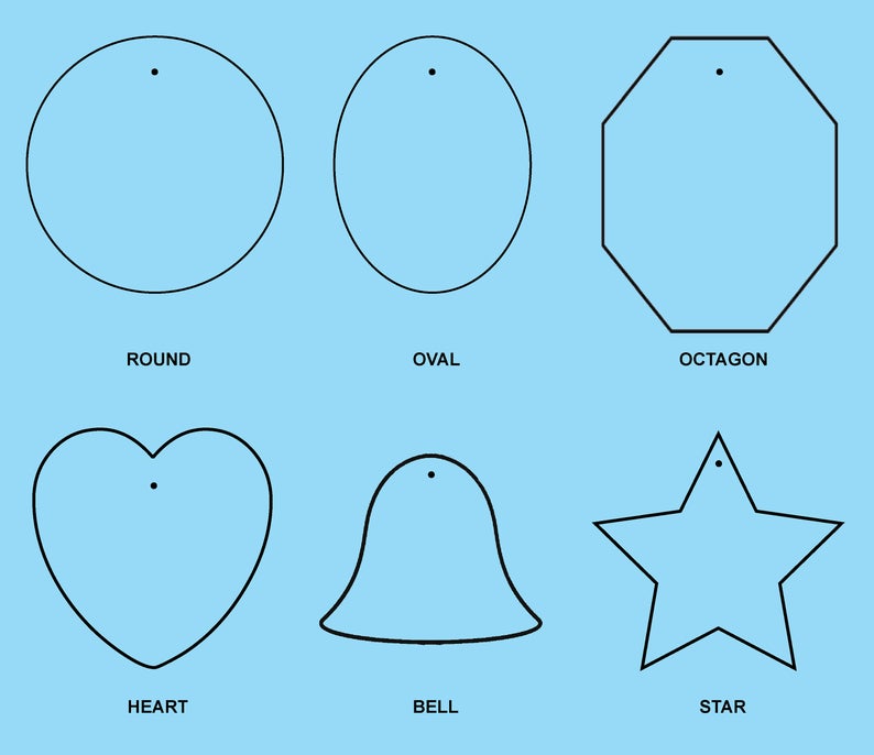 Personalized Glass Ornament 5