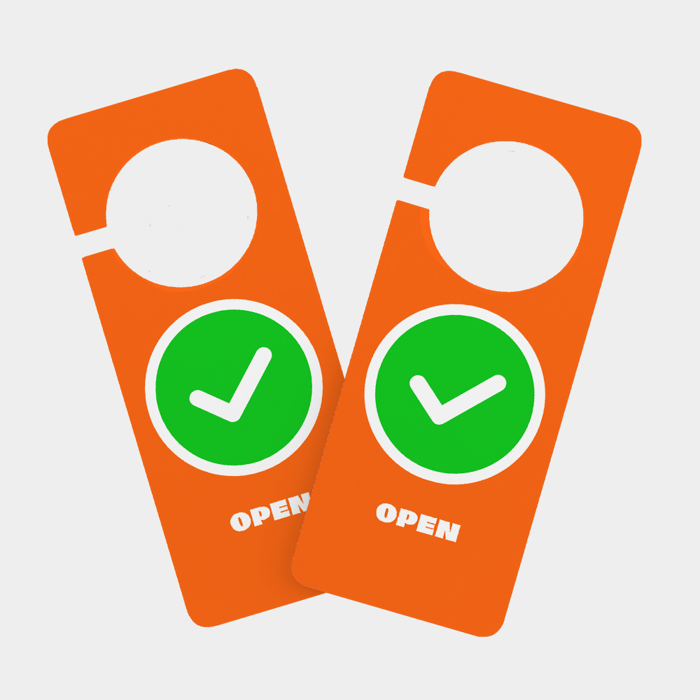 Door Hanger Round Corner 1