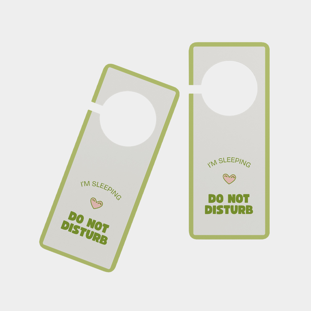 Door Hanger Round Corner 2