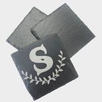Laser Engraved Slate Coaster - Set of 4_1