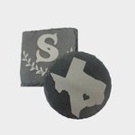 Laser Engraved Slate Coaster - Set of 4_2