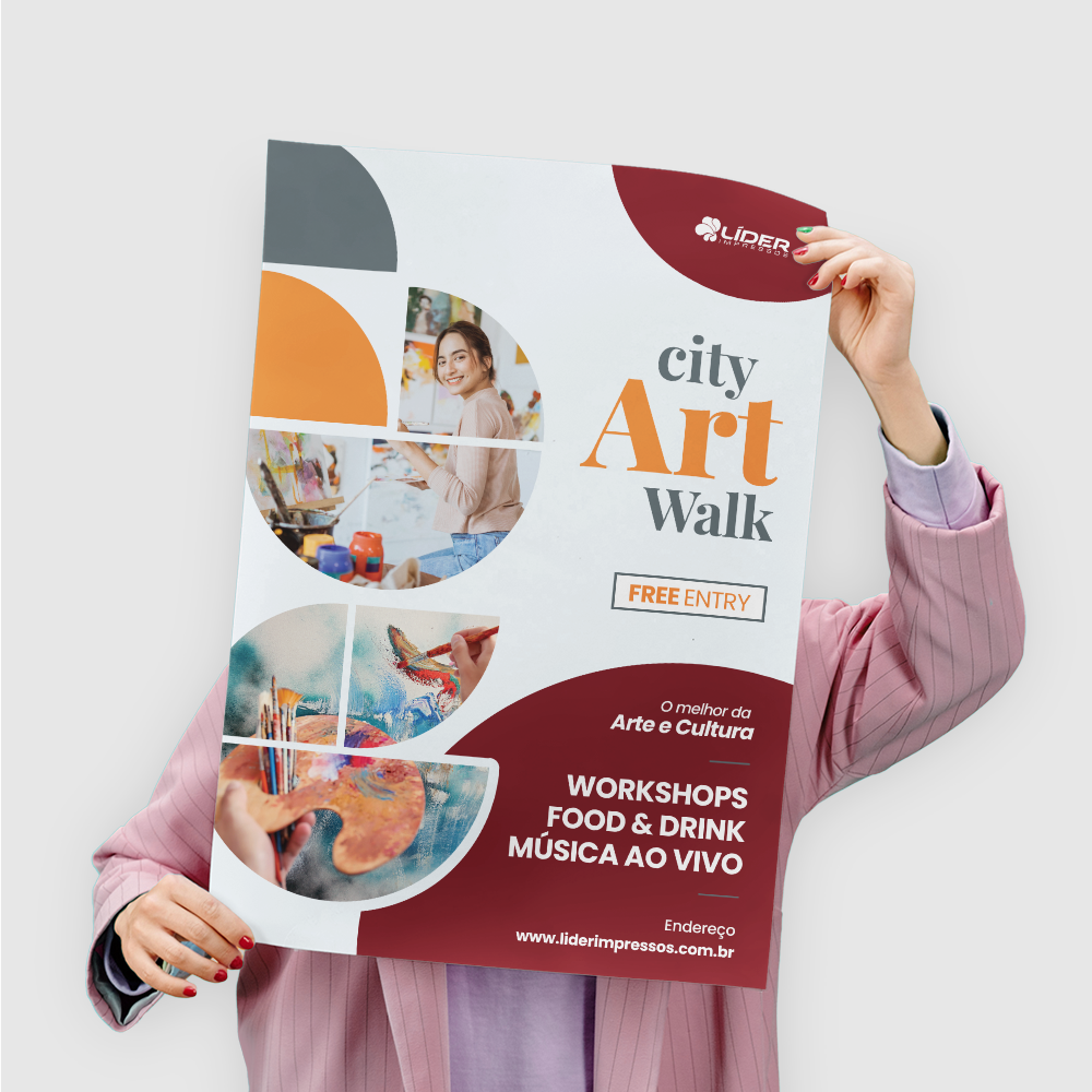 Impressão Digital Mini Banner