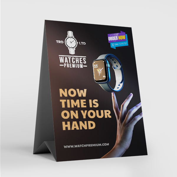 4x6 Table Tent 4x6 Table Tent — printed materials for business branding, promotions, and events