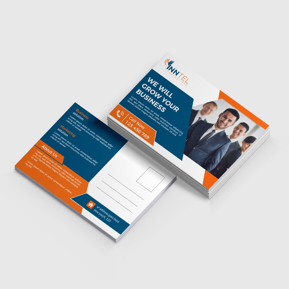 100LB Gloss Cover Postcards for Events and Direct Mail