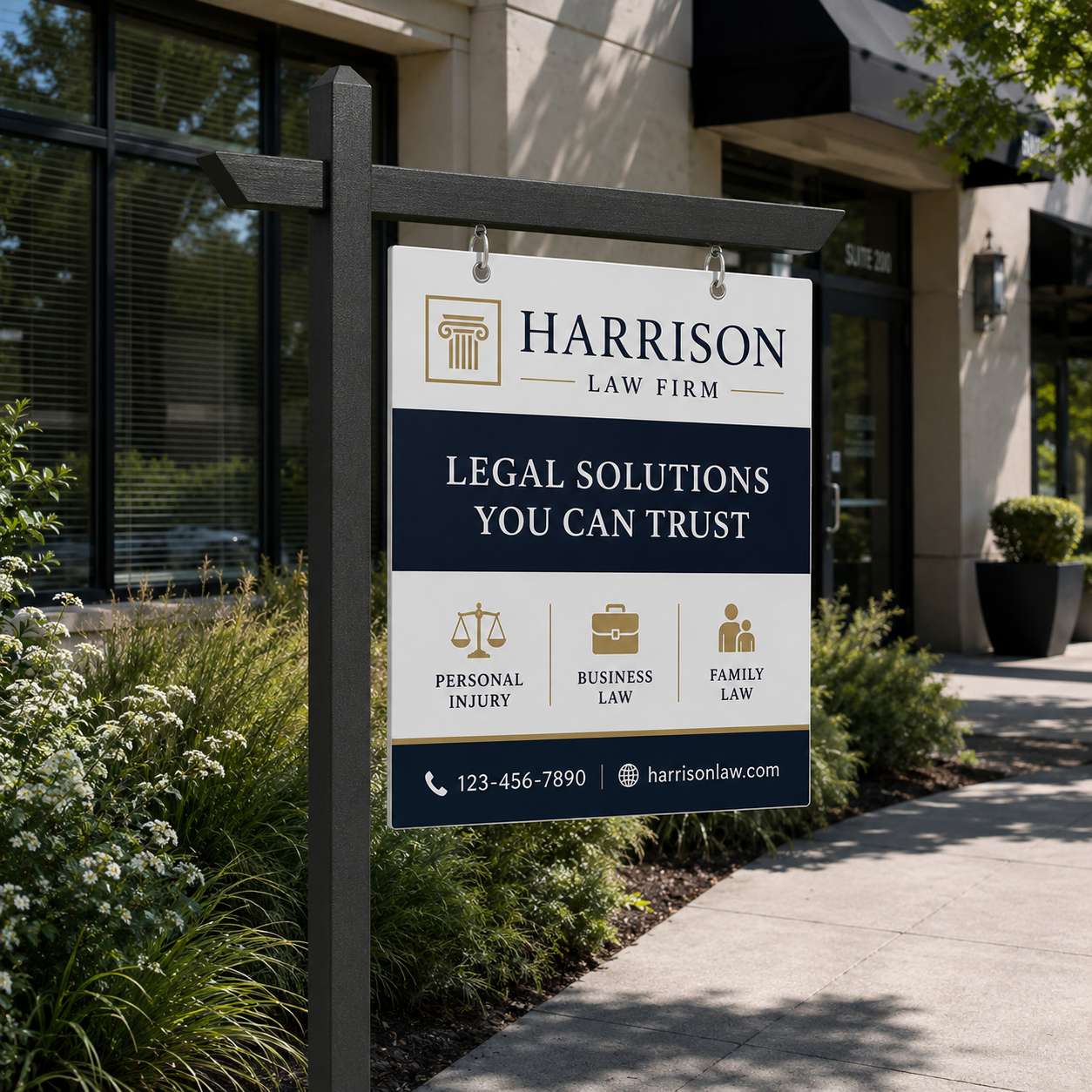 Aluminum Sandwich Board — printed materials for business branding, promotions, and events
