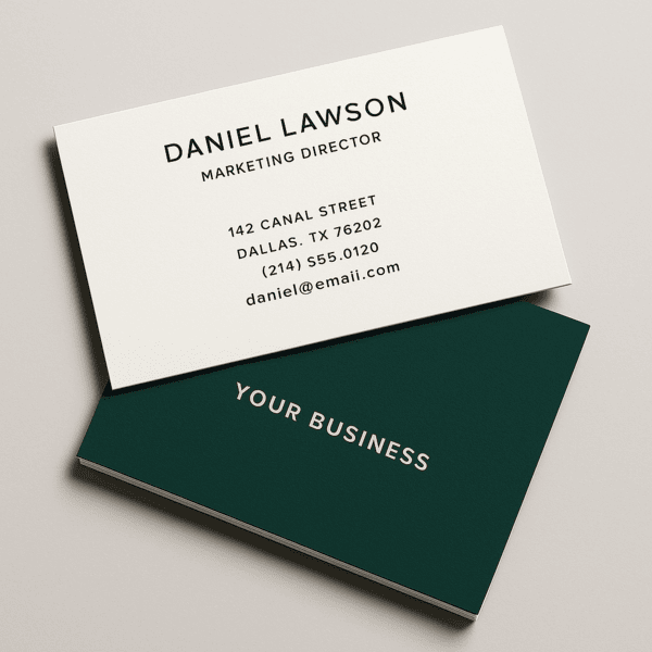 Business Card — premium cards for networking, client meetings, and brand promotion