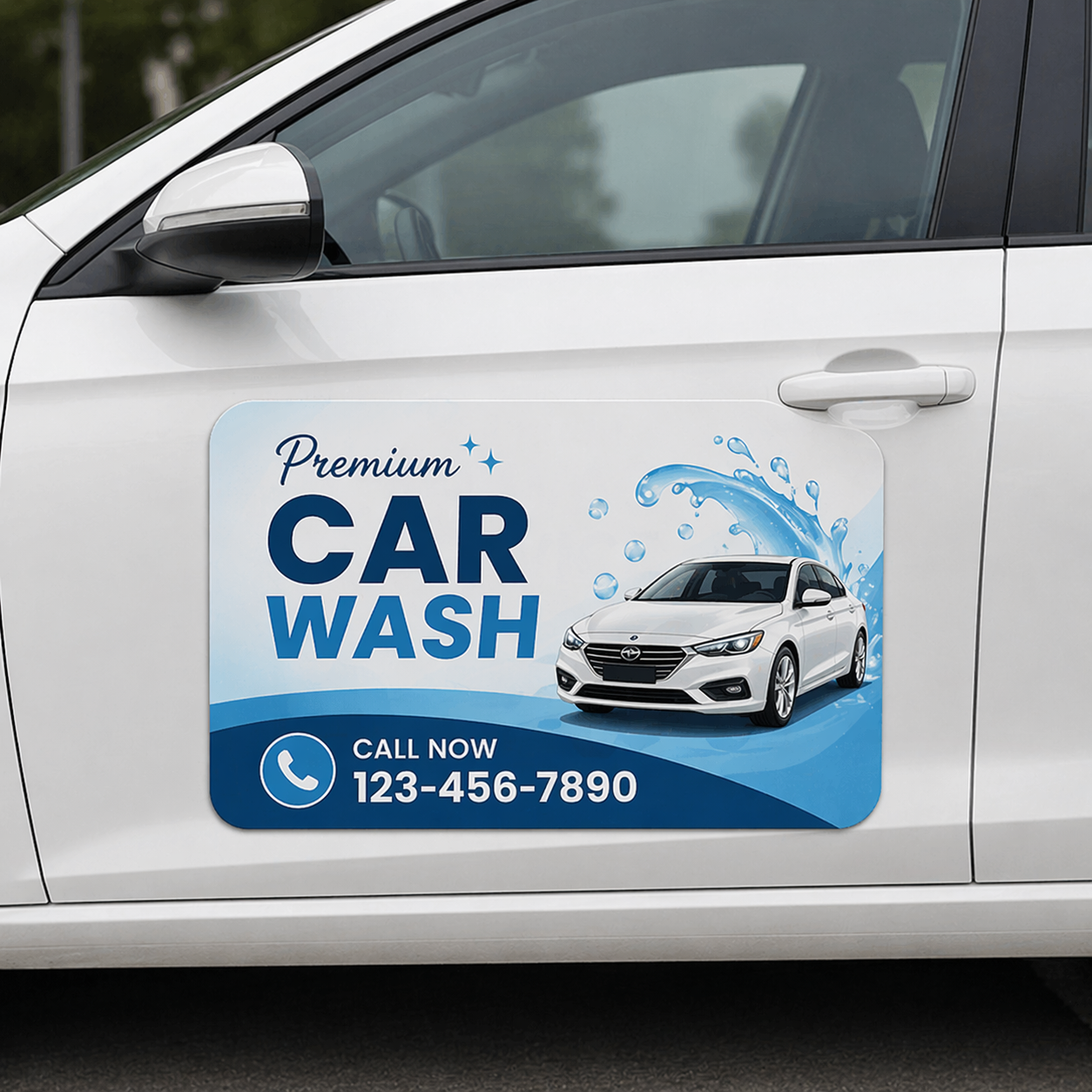 Car Door Magnets Car Door Magnets — printed materials for business branding, promotions, and events