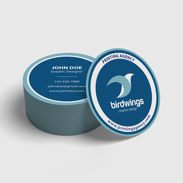 Circle Business Cards — premium cards for networking, client meetings, and brand promotion