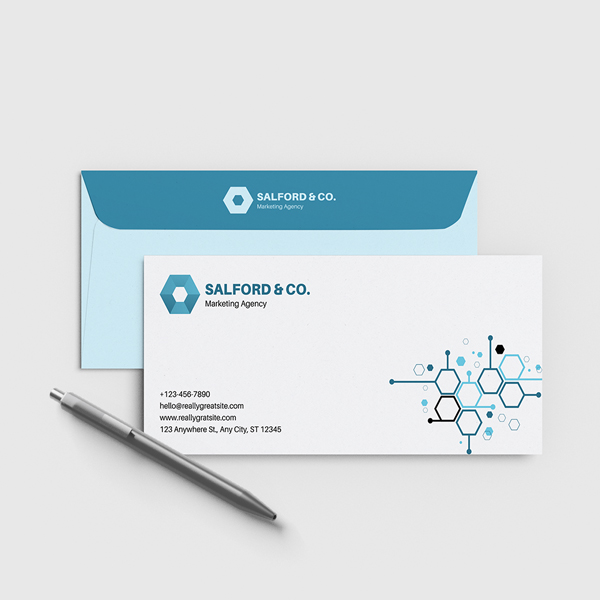 Digital Envelopes — printed materials for business branding, promotions, and events