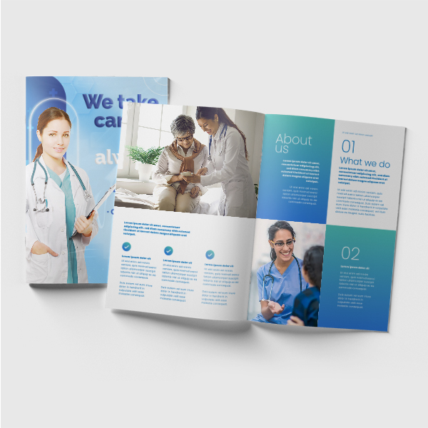 Dull Book with Satin AQ Booklets — printed materials for business branding, promotions, and events