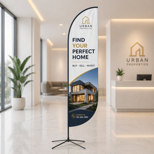 Feather Flags  for Business Use
