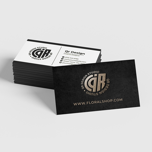 Foil Worx Business Cards — premium cards for networking, client meetings, and brand promotion Foil