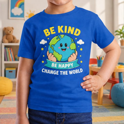 Kids Short Sleeve T-Shirts  for Business Use