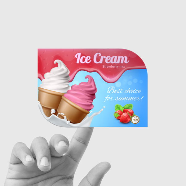 Leaf Stickers — custom stickers for branding, packaging, and giveaways