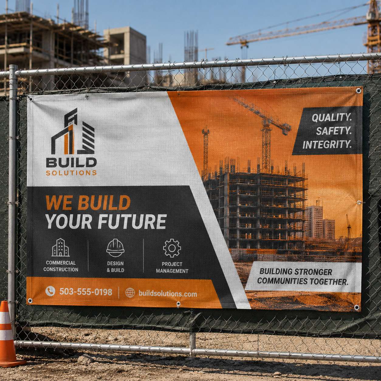 Mesh Banners — durable banners for storefront displays, trade shows, and events