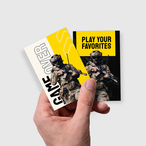 Natural Trading Cards — printed materials for business branding, promotions, and events