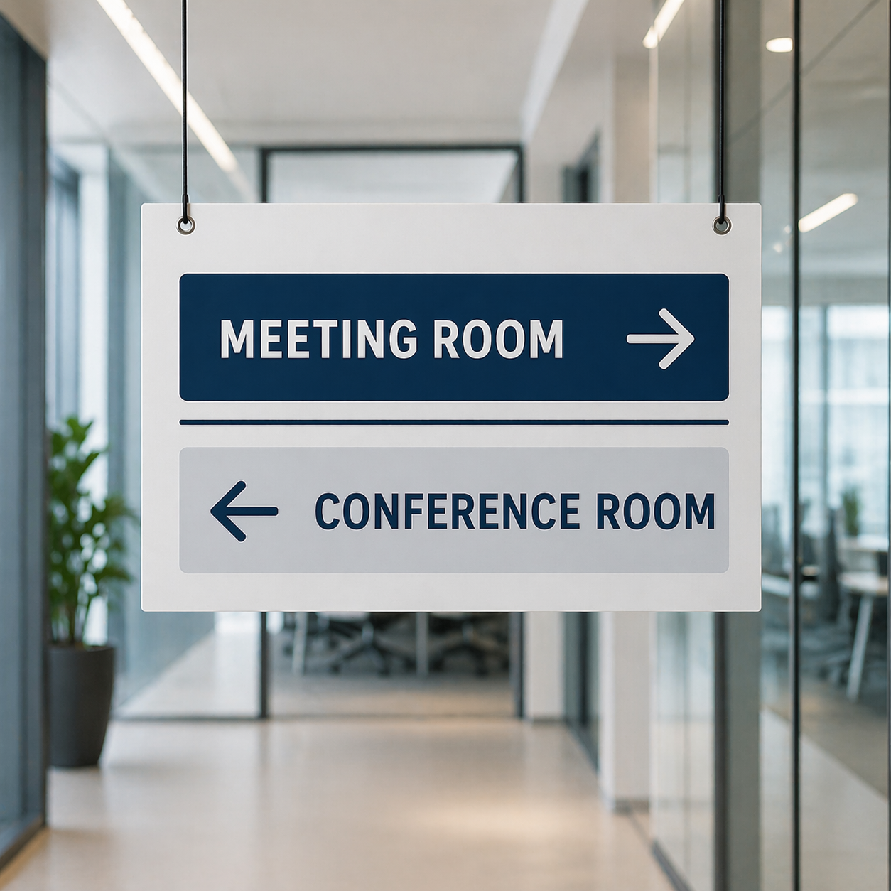 PVC Sign — printed materials for business branding, promotions, and events