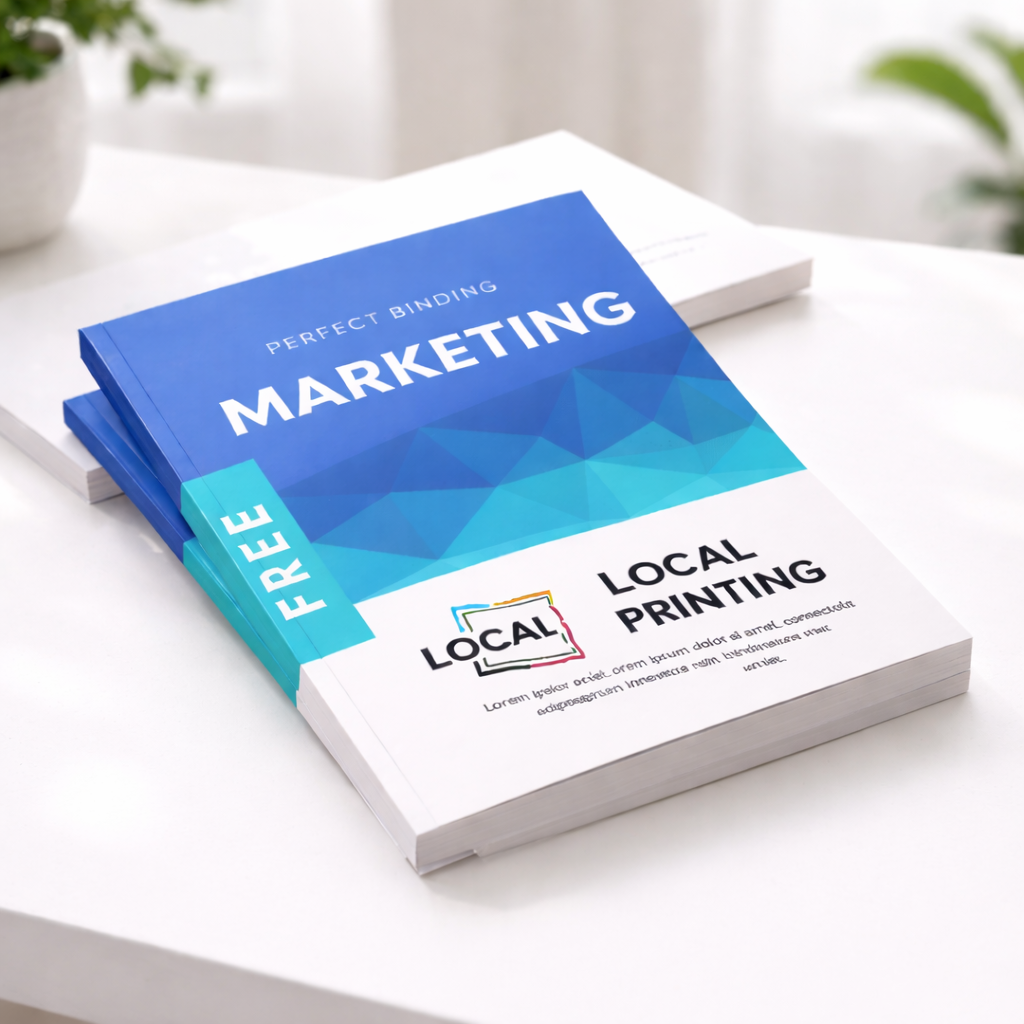 Perfect Bound Booklet  for Business Use