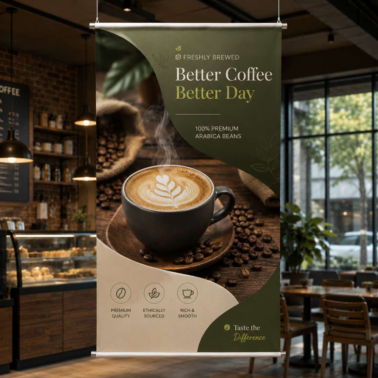 Premium Polyester Banners Premium Polyester Banners — durable banners for storefront displays, trade shows, and events