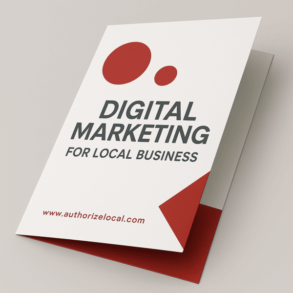 Pocket Folder — printed materials for business branding, promotions, and events