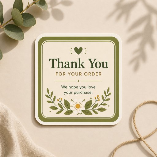 Round Corner Stickers  for Branding and Packaging
