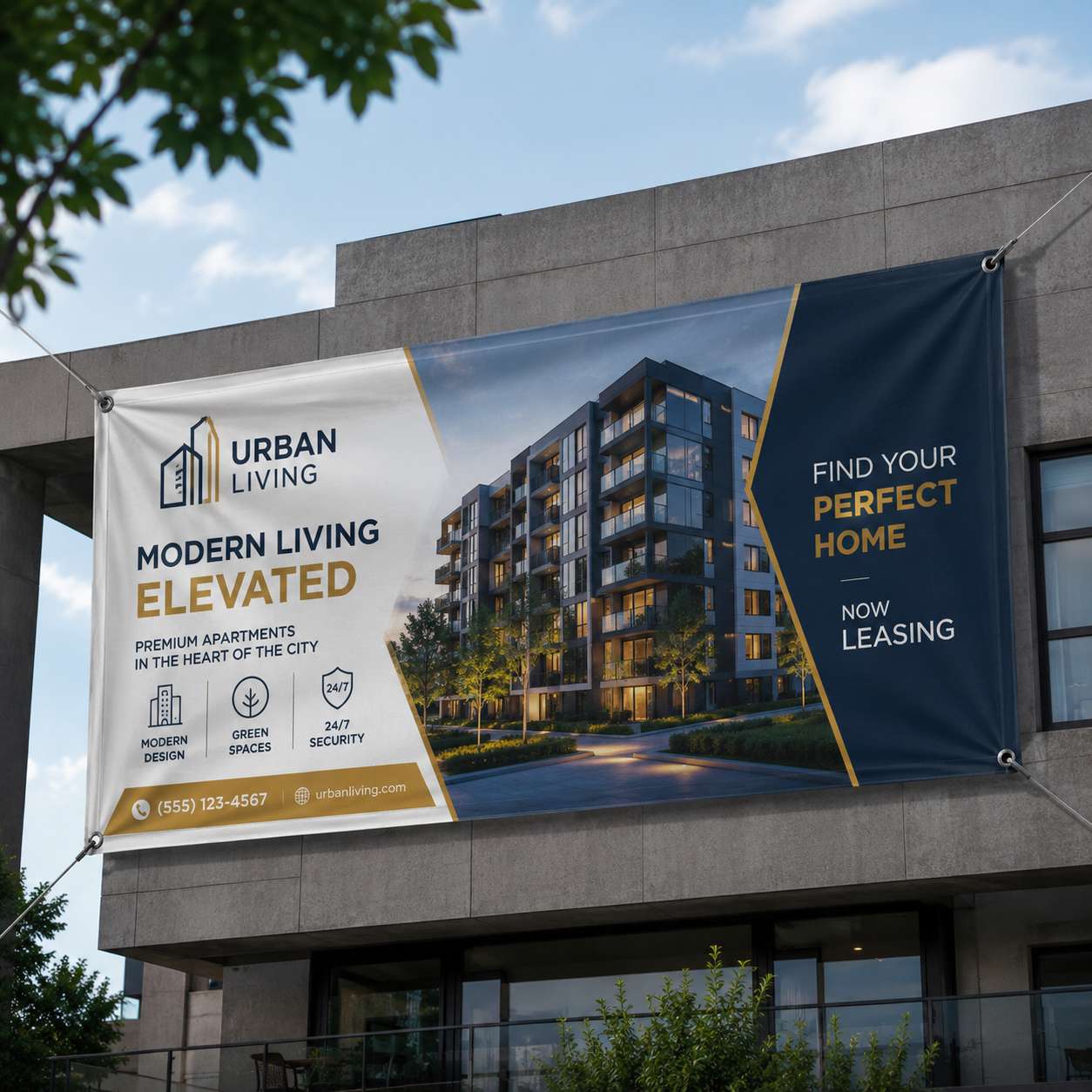 Scrim Vinyl Banners Scrim Vinyl Banners — durable banners for storefront displays, trade shows, and events
