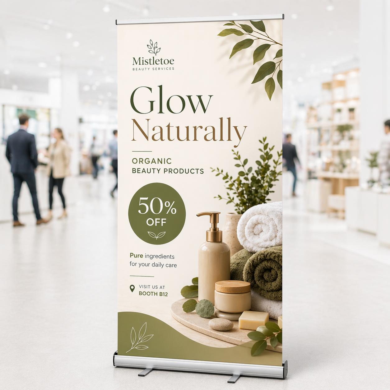 Standard Retractable Banner Stands Standard Retractable Banner Stands — durable banners for storefront displays, trade shows, and events