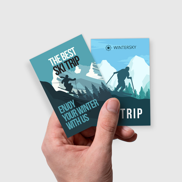 Suede Trading Cards — printed materials for business branding, promotions, and events