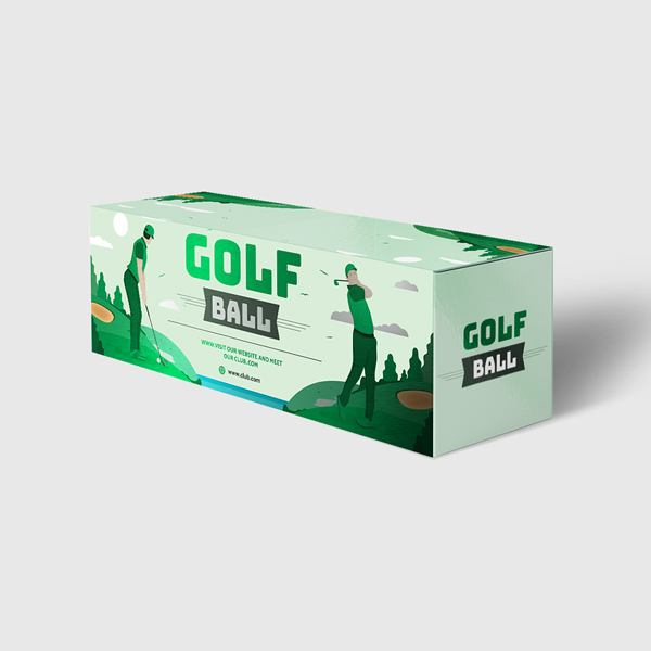 Akuafoil Golf Ball Boxes Foil for Business Use