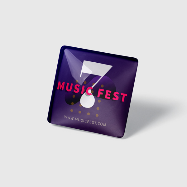 Buttons — printed materials for business branding, promotions, and events