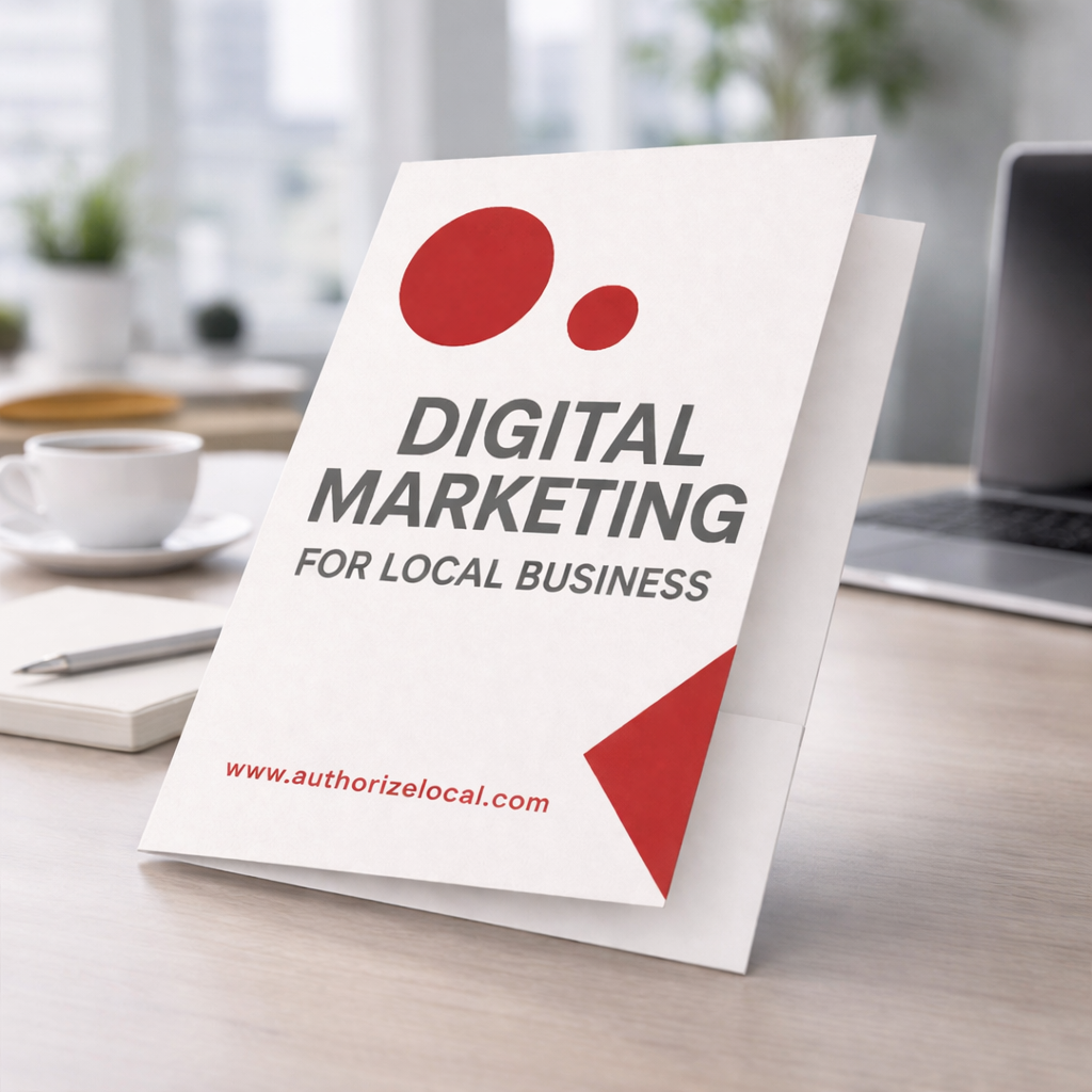 Pocket Folder Pocket Folder — printed materials for business branding, promotions, and events
