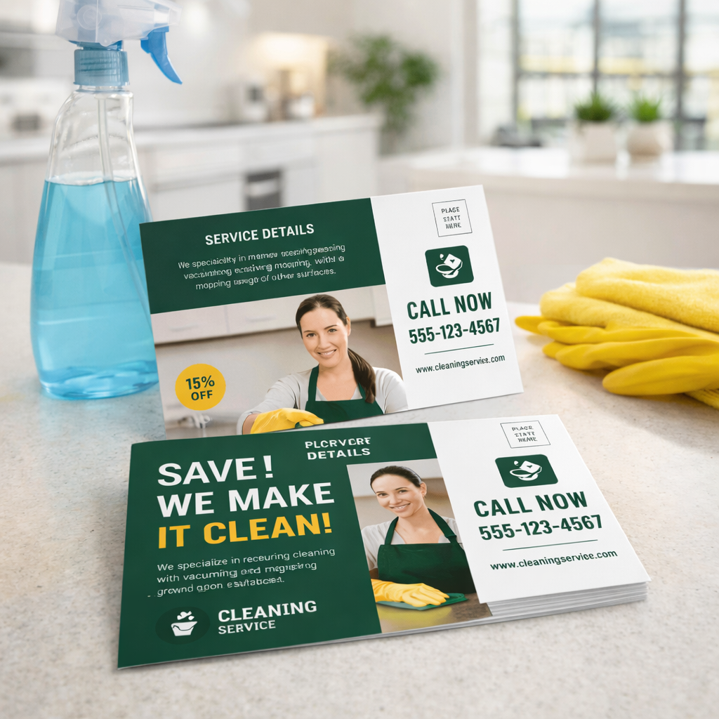 Postcards — custom postcards for events, promotions, and direct mail marketing