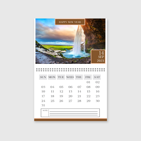 Spiral Bind Calendars  for Business Use