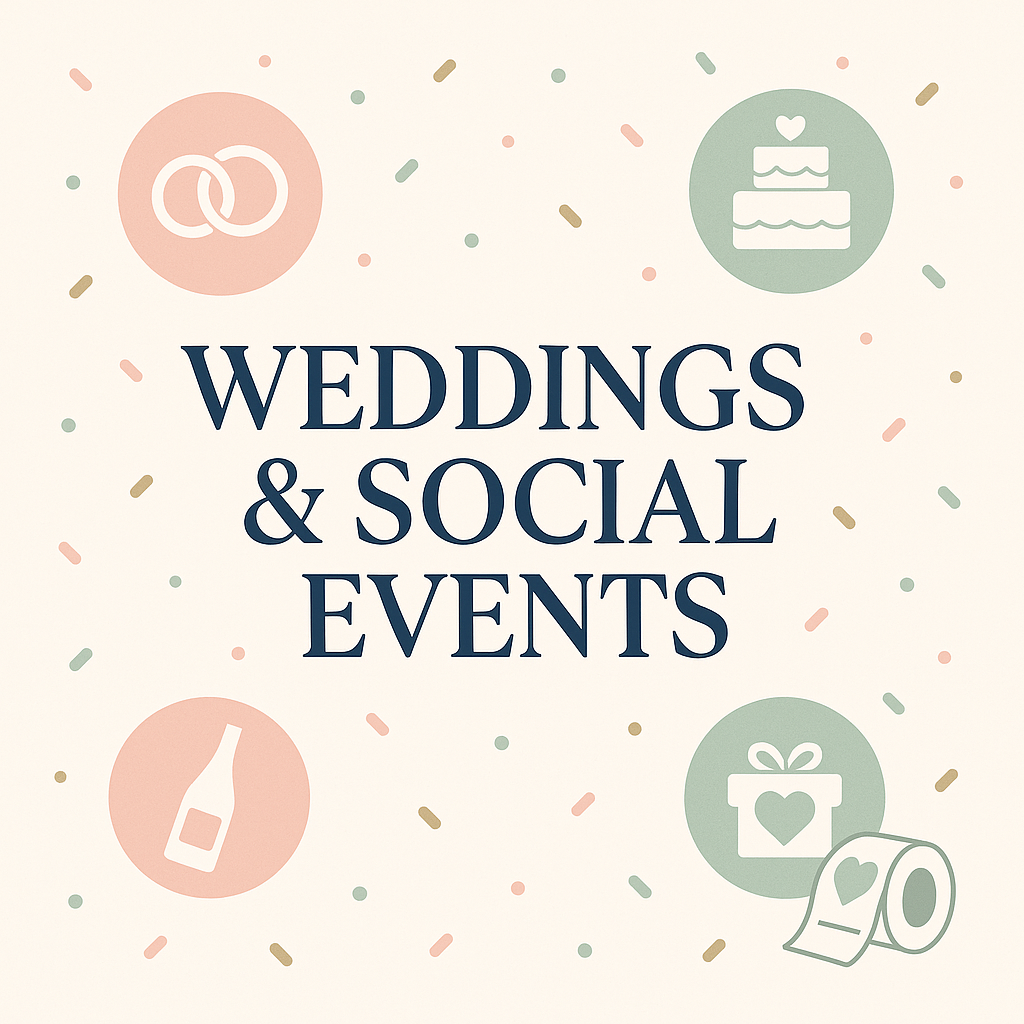 Weddings & Social Events
