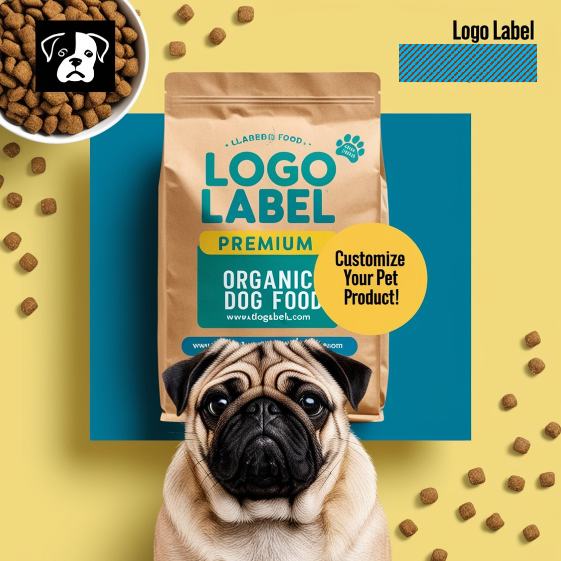 Custom Pet Product Labels