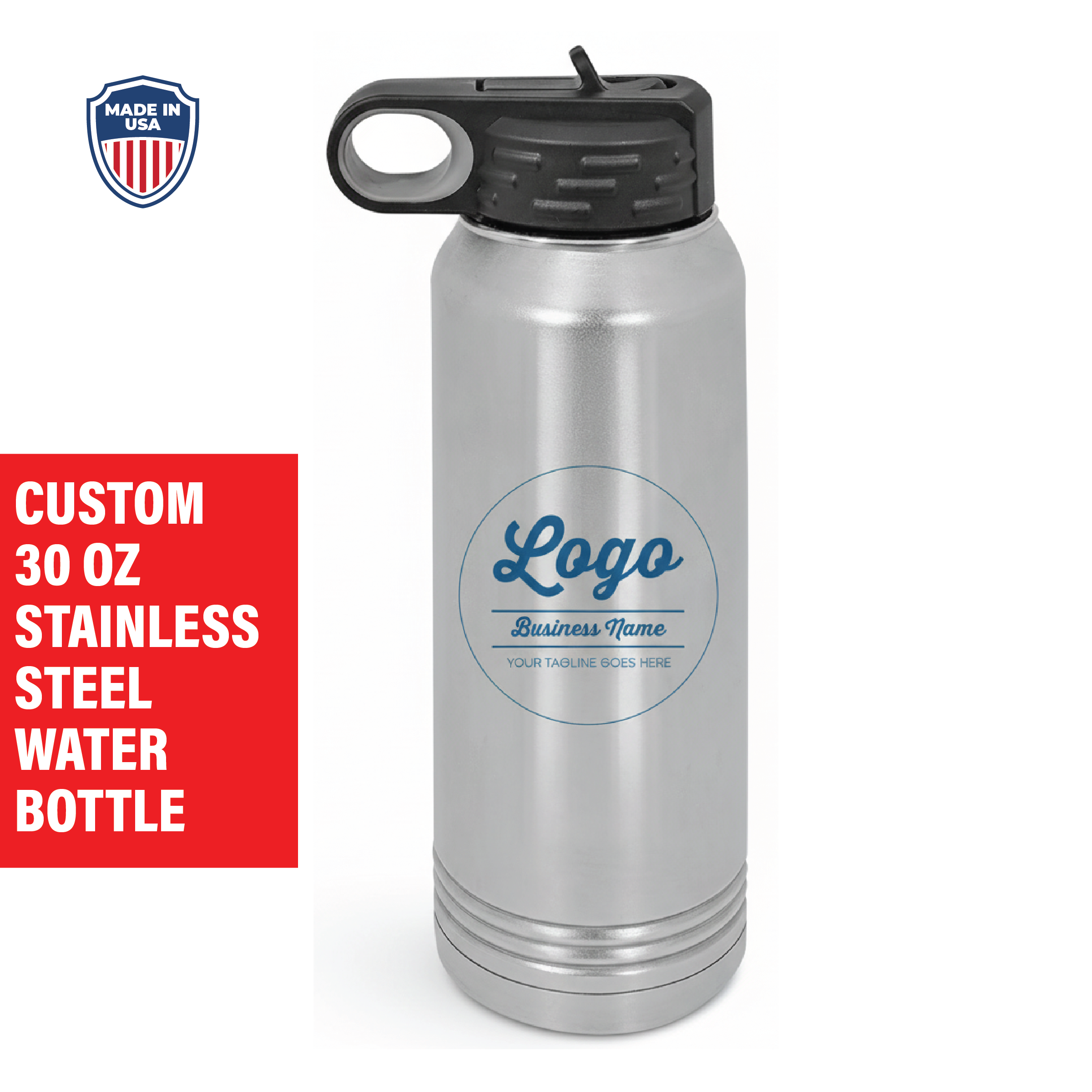 Stainless Steel 16 oz. Polar Camel Pint with Slider Lid