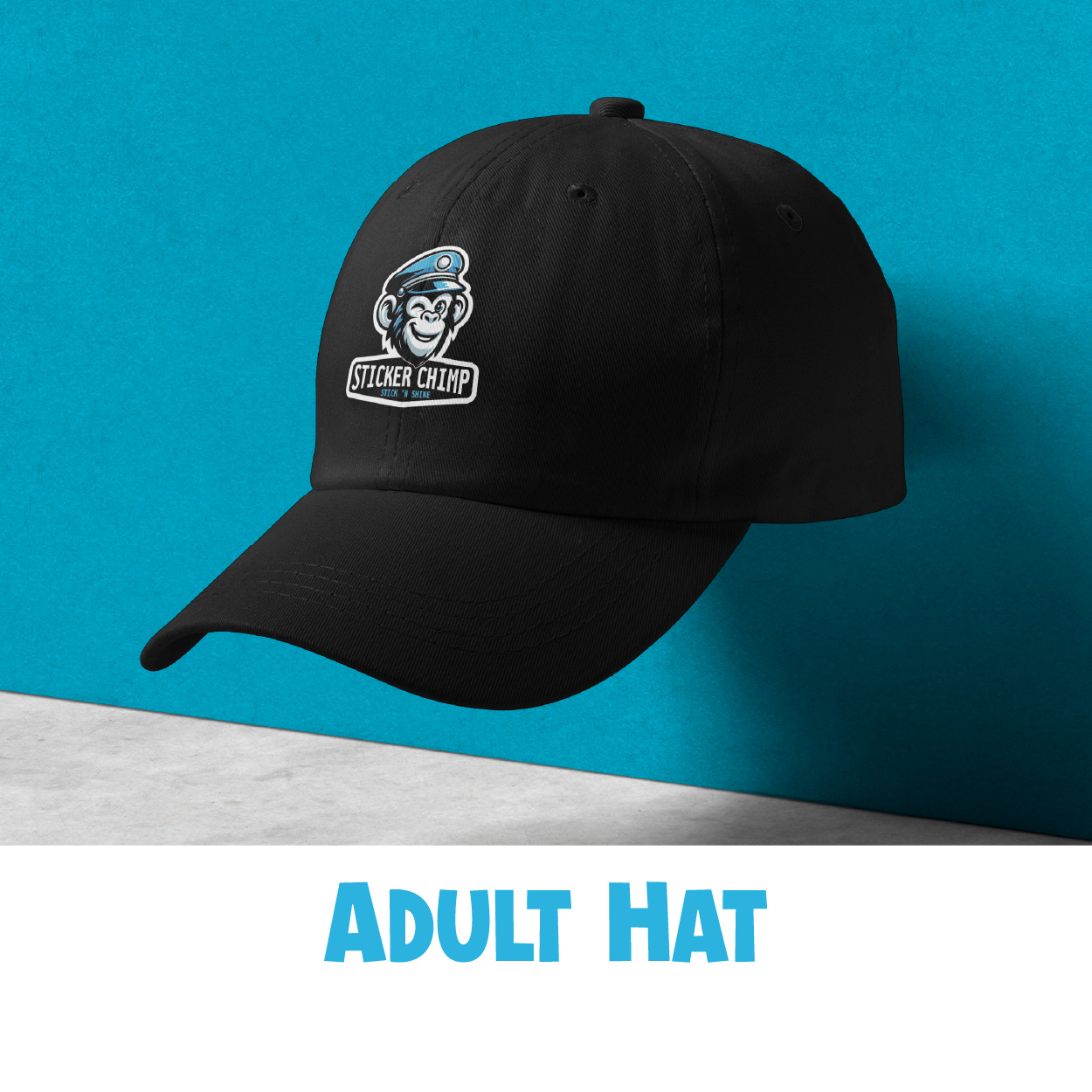 Sticker Chimp Hat